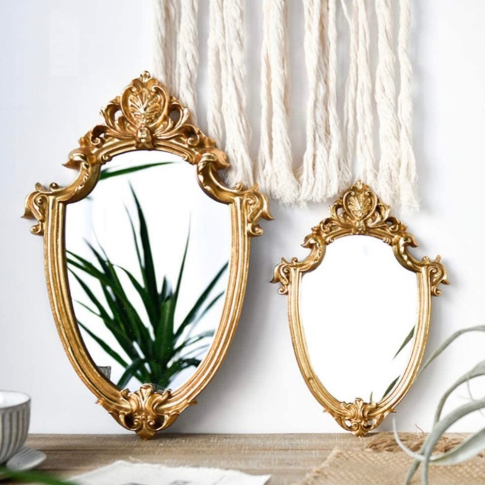 COPY - Vinatge Wall Mirror (Gold-Small)